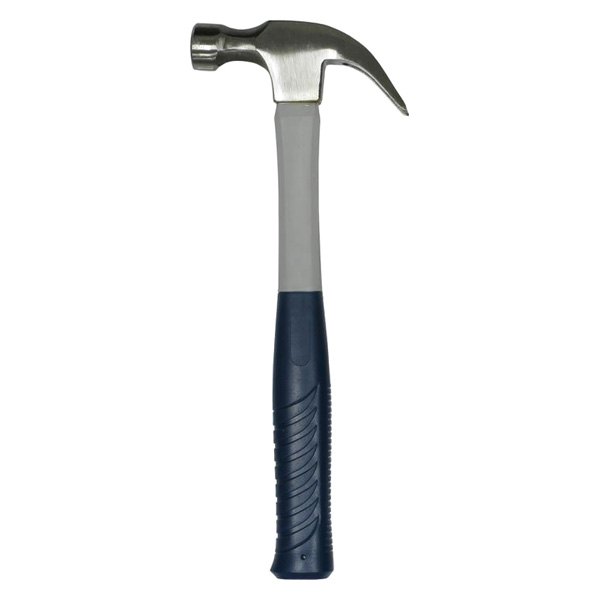 Allied Tools® - 13 oz. Fiberglass Handle Smooth Face Curved Claw Hammer