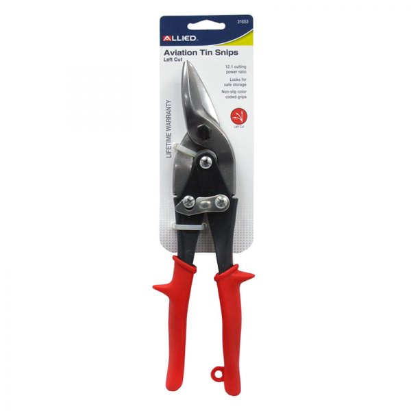 Allied Tools® - 11" Left Curves Cut Aviation Tinner Snips