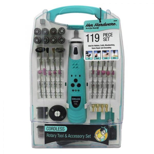 Allied Tools® - Her Hardware™ Rotary Tool Set