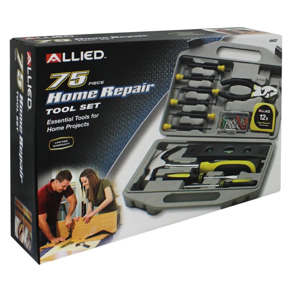 Allied Tools® - 75-piece Home Maintenance Tool Set