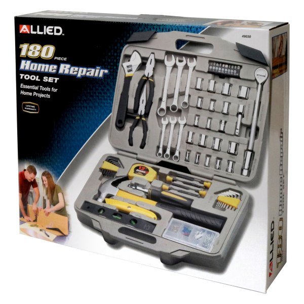 Allied Tools® - 180-piece Home Maintenance Tool Set