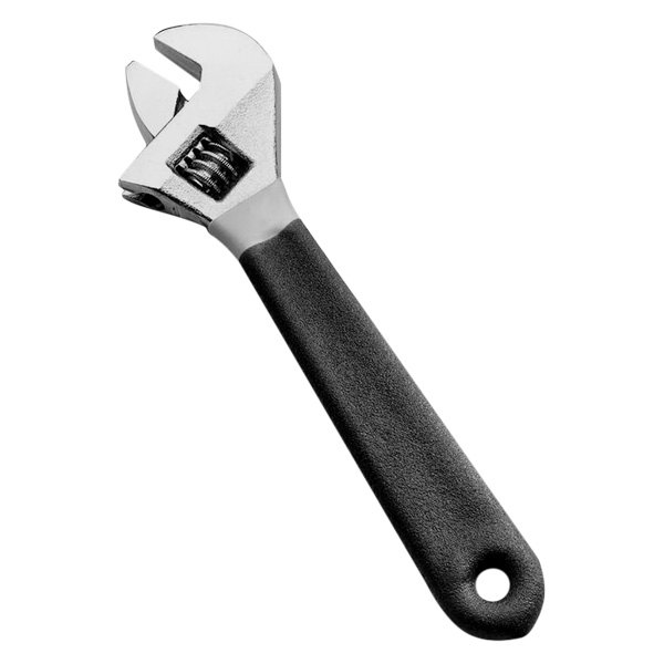 Allied Tools® - 7/8" x 8" OAL Chrome Dipped Handle Adjustable Wrench