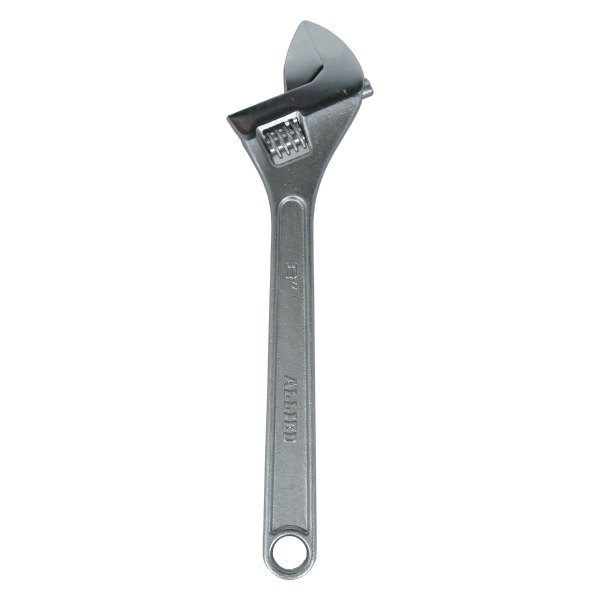 Allied Tools® - 18" OAL Chrome Plain Handle Adjustable Wrench