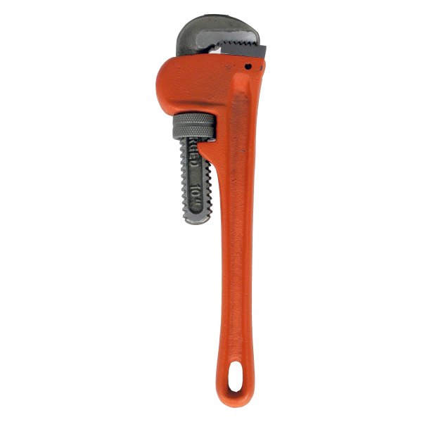 Allied Tools® - 10" Serrated Jaws Ductile Iron Straight Pipe Wrench