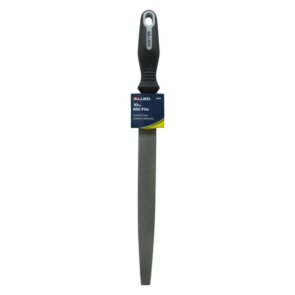 Allied Tools® - 10" Rectangular Mill File with Handle