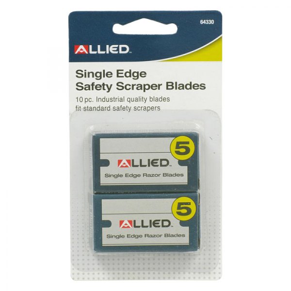 Allied Tools® - Replacement 10 Pieces Steel Single Edge Blades