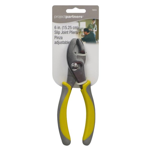 Allied Tools® - ProjectPartners™ 6" Multi-Material Handle Round Nose Slip Joint Pliers