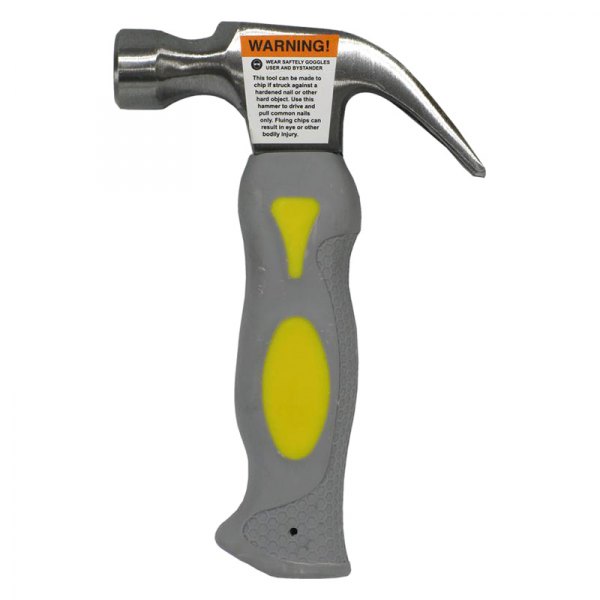Allied Tools® - ProjectPartners™ 8 oz. Fiberglass Handle Smooth Face Stubby Claw Stubby Hammer