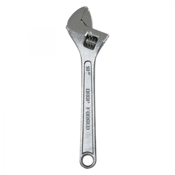 Allied Tools® - 10" OAL Chrome Dipped Handle Adjustable Wrench