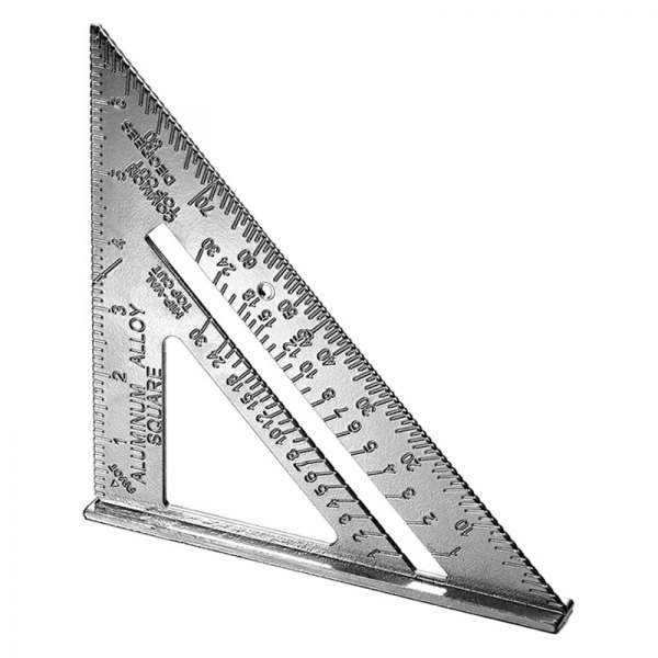 Allied Tools® - 7" SAE Aluminum Rafter Square