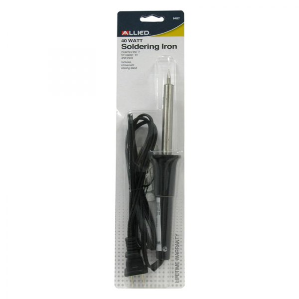 Allied Tools® - 40 W Soldering Iron with Flat Tip