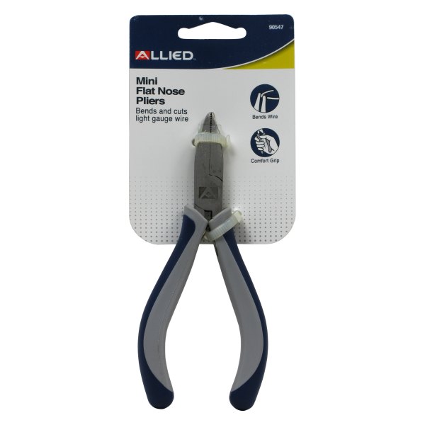 Allied Tools® - 5" Box Joint Straight Jaws Multi-Material Handle Spring Loaded Cutting Mini Needle Nose Pliers