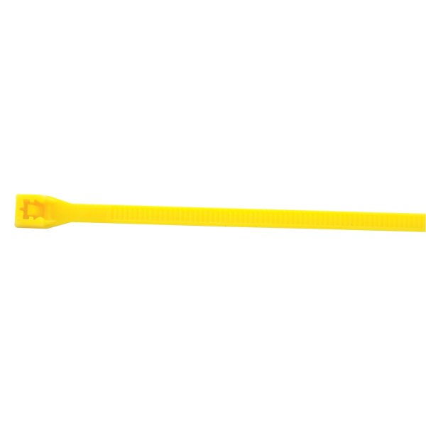 AllStar Performance® - 7-1/4" Nylon Yellow Flat Cable Ties