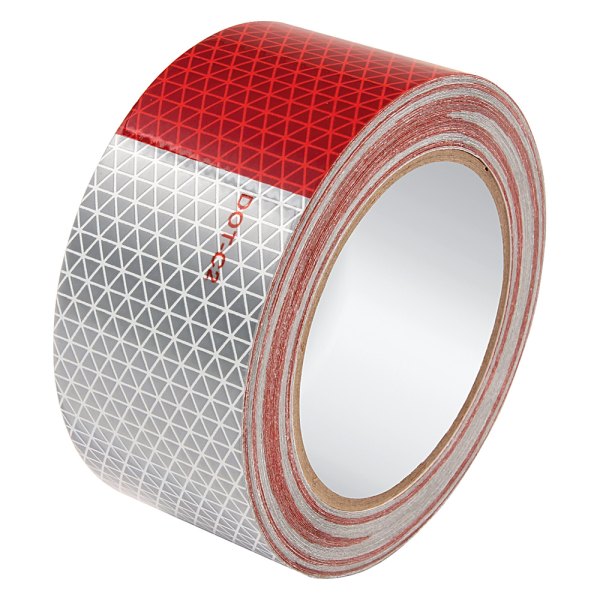 AllStar Performance® - 50' x 2" Red/Silver Triangle Conspicuity Reflective Tape