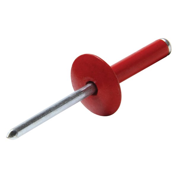 AllStar Performance® - 3/16" x 3/4" SAE Aluminum Large Head Red Economy Blind Rivets (250 Pieces)