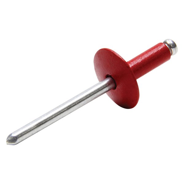 AllStar Performance® - 3/16" x 3/8" SAE Aluminum Large Head Red Economy Blind Rivets (250 Pieces)