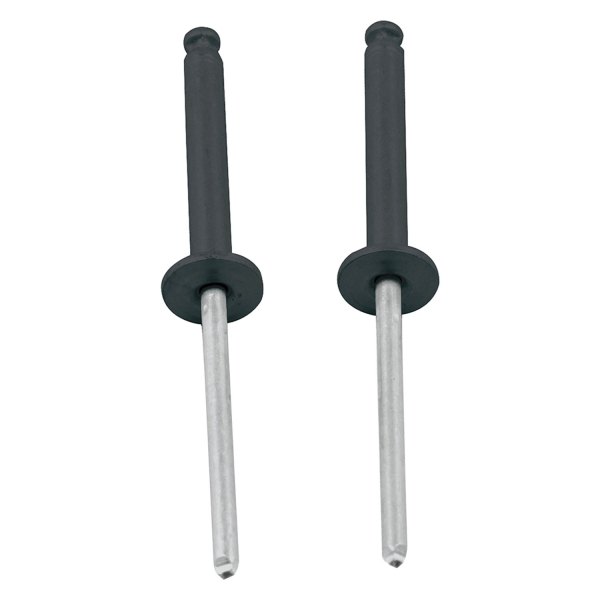 AllStar Performance® - 1/8" x 3/8" SAE Aluminum Medium Head Black Multi-Grip Blind Rivets (100 Pieces)