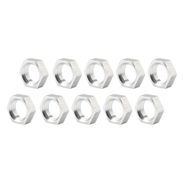 AllStar Performance® - 5/8"-18 Aluminum Natural SAE Right Hand Hex Nut (10 Pieces)