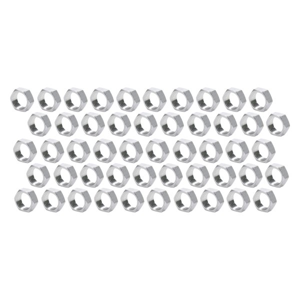 AllStar Performance® - 5/8"-18 Aluminum Natural SAE Right Hand Hex Nut (50 Pieces)