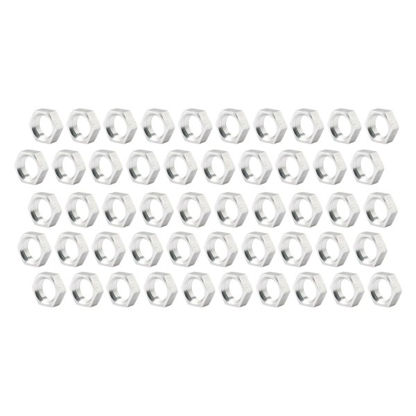 AllStar Performance® - 3/4"-16 Aluminum Natural SAE Right Hand Hex Nut (50 Pieces)