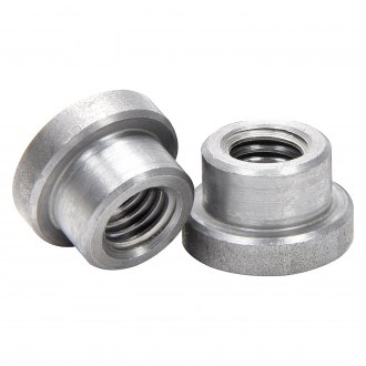 Threaded Stem 4 T-Nut Weld-on with 1-3/8" x 1-3/8" Square Base and 1/2" 