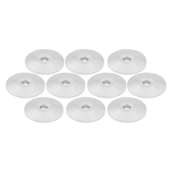 AllStar Performance® - #10 x 1" Aluminum Clear Chamfer Washers (10 Pieces)