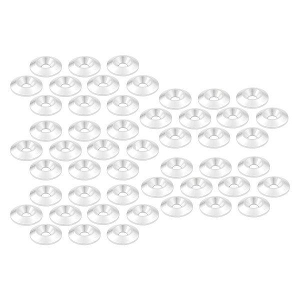 AllStar Performance® - #10 x 1" Aluminum Clear Finishing Washers (50 Pieces)