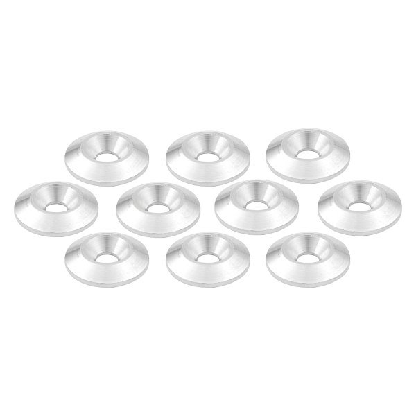 AllStar Performance® - 1/4" x 1-1/4" Aluminum Clear Finishing Washers (10 Pieces)