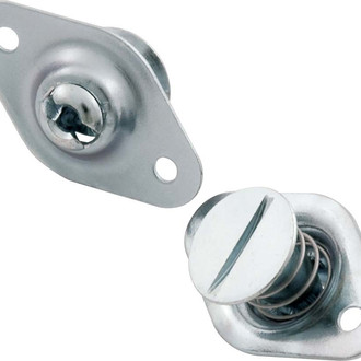 AllStar Performance® - 7/16" x 0.500" Steel Flush Head Self-Eject Panel Dzus Fasteners (10 Pieces)