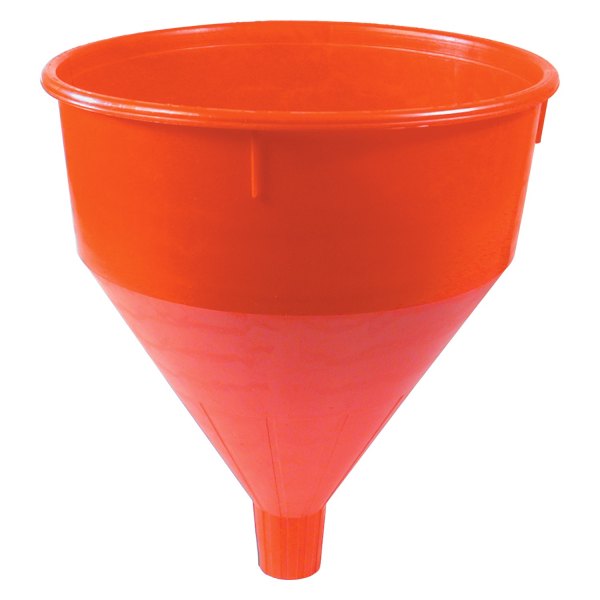 AllStar Performance® - 1.5 gal Red Plastic Fuel Funnel with Brass Screen