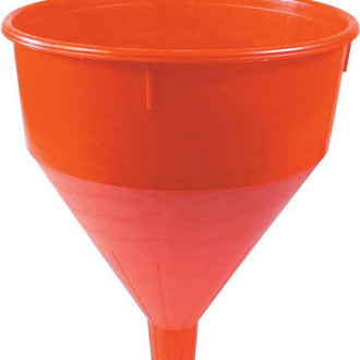 AllStar Performance® - 1.5 gal Red Plastic Fuel Funnel with Brass Screen