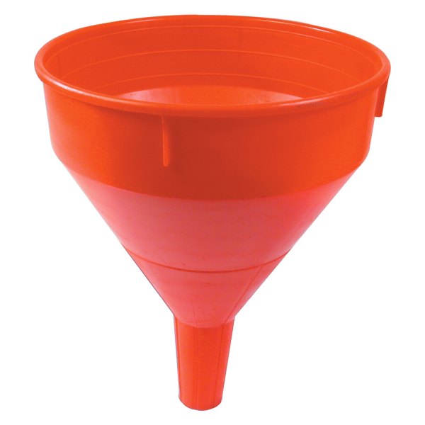 AllStar Performance® - 0.5 gal Red Plastic Fuel Funnel with Brass Screen