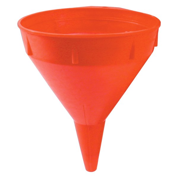 AllStar Performance® - 0.125 gal Red Plastic Fuel Funnel with Brass Screen