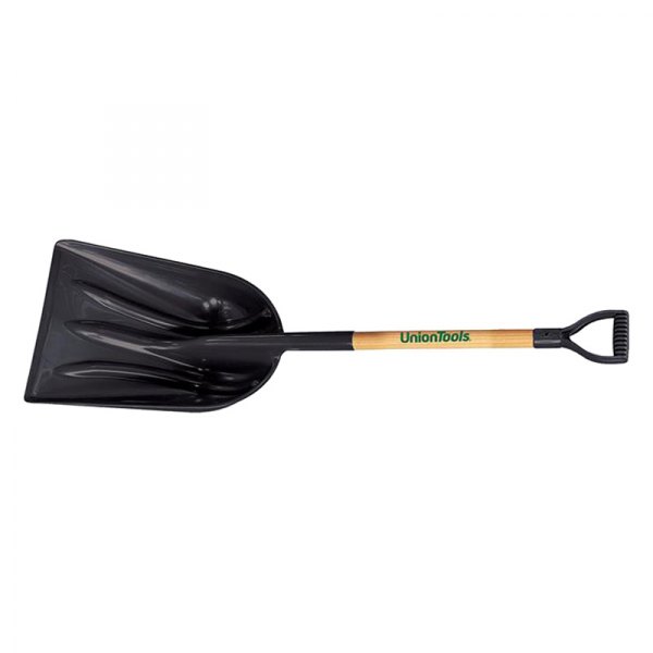 AMES® - 14" Poly Snow Scoop with 49" D-Grip Wood Handle