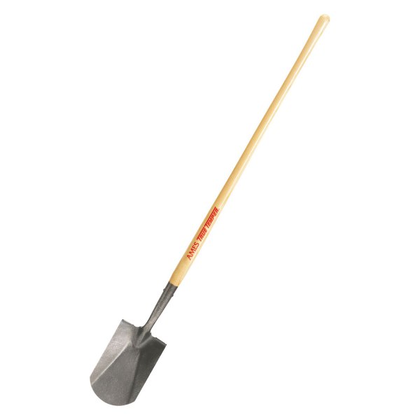 AMES® - 6" Garden Spade with 42" Straight Wood Handle