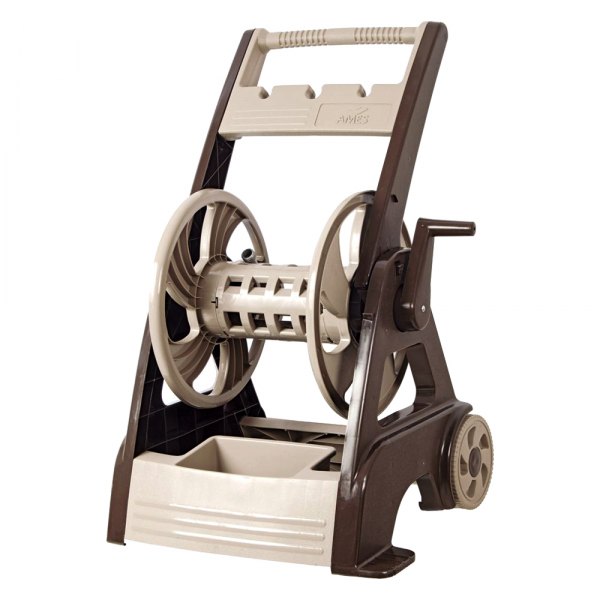 AMES® - Aluminum Hose Reel with 5/8" Water Hose and Wheels