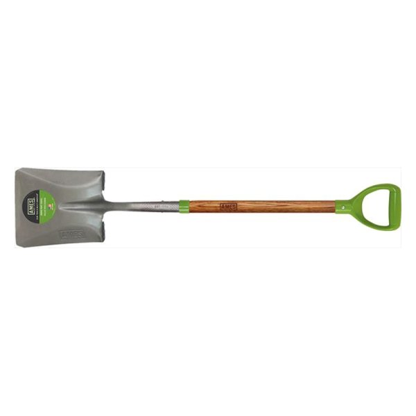 AMES® - Transfer Square Shovel with 37-1/2" D-Grip Wood Handle