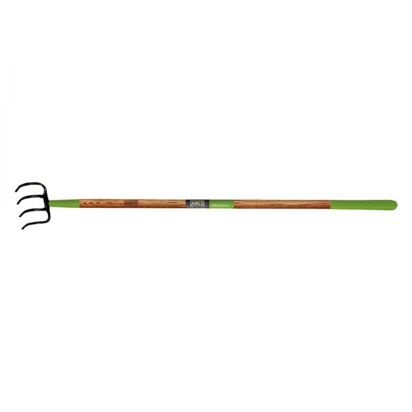 AMES® - 4-Tine Cultivator with 57.5" Straight Wood Handle