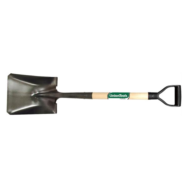 AMES® - Union Tools™ Square Shovel with 28" D-Grip Wood Handle