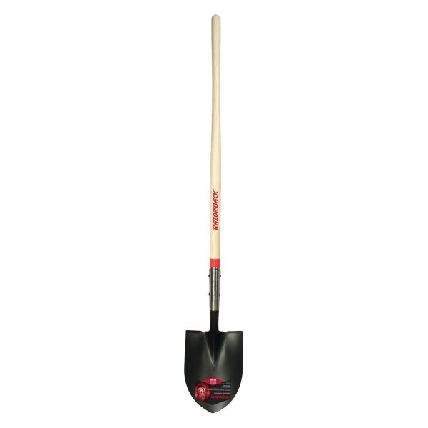 AMES® - Razor-Back™ Round Shovel with 48" Straight Wood Handle