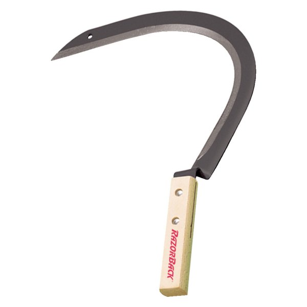 AMES® - RazorBack™ Grass Hook with Short Wood Handle