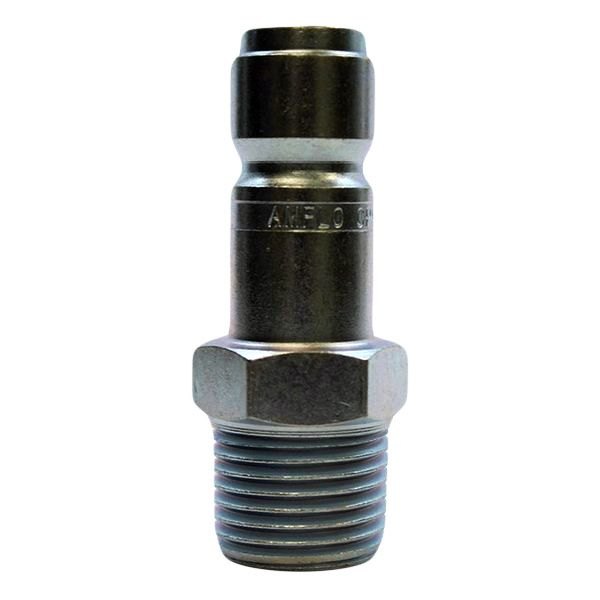Amflo® - T-Style 1/2" (M) NPT x 1/2" Steel Quick Coupler Plug