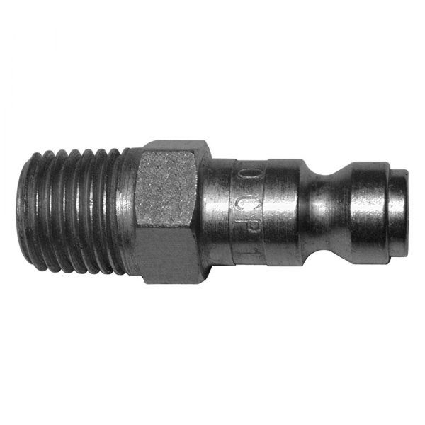 Amflo® - T-Style 1/4" (M) NPT x 1/4" Steel Quick Coupler Plug