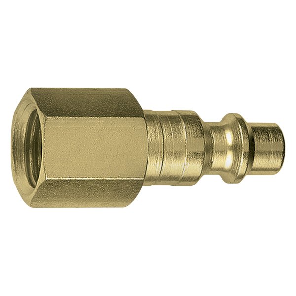 Amflo® - D-Style 1/4" (F) NPT x 1/4" Brass Quick Coupler Plug