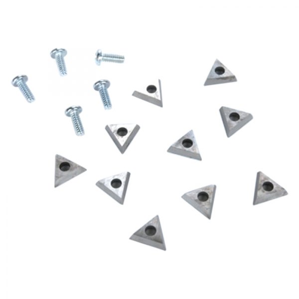 AMMCO® - Carbide Positive Rake Tool Bit Inserts for FMC Lathes (10 Pieces)