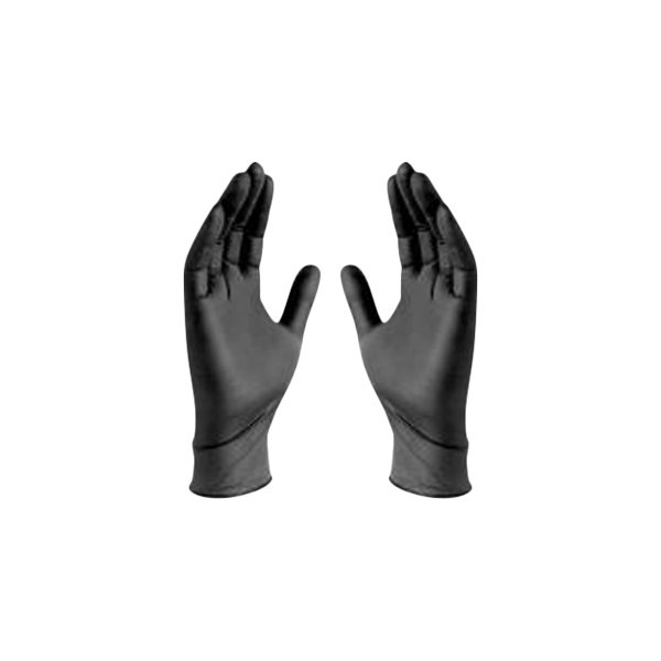 Ammex® - X3™ XX-Large Powder-Free Black Nitrile Disposable Gloves