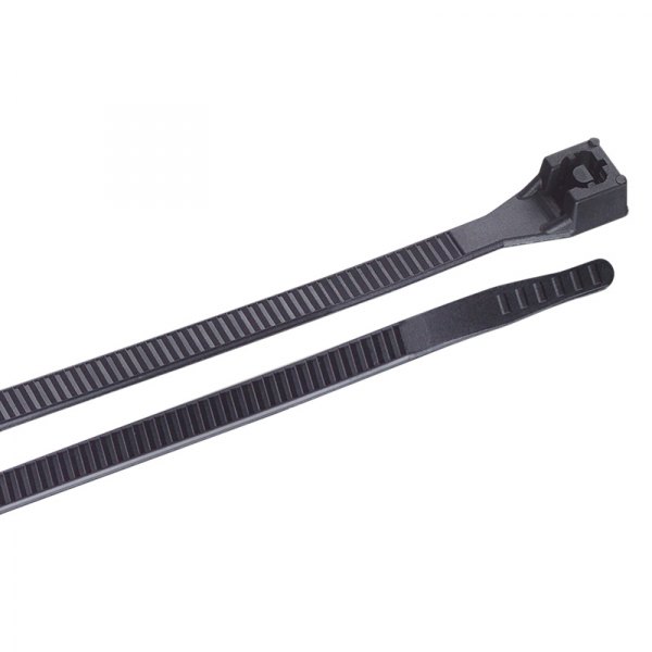 Ancor® - 4" x 18 lb Nylon Black UV Resistant Cable Ties