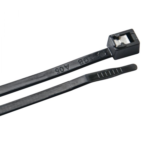 Ancor® - 14" x 50 lb Nylon Black UV Resistant Self-Cutting Cable Ties