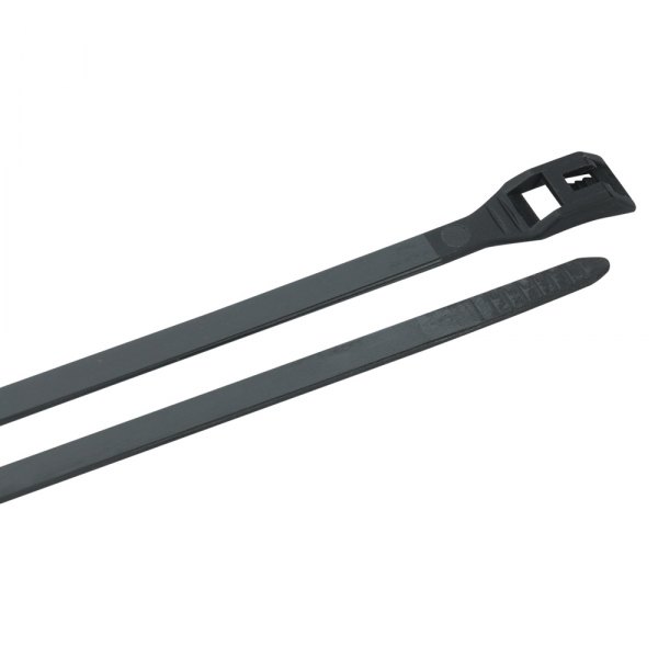 Ancor® - 11" x 50 lb Nylon Black UV Resistant Low-Profile Cable Ties
