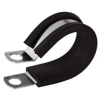 Ancor® - SAE Silver Stainless Steel Padded Cable Clamp with Neoprene Rubber